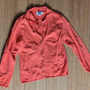 Vintage salmon sweater by Gianni Sport